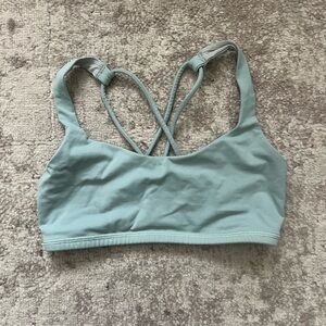 Women's Light Blue/Green Lululemon Sports Bra
